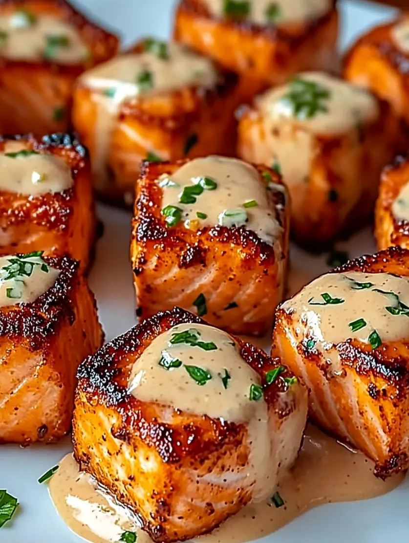 Crispy Bang Bang Salmon Bites