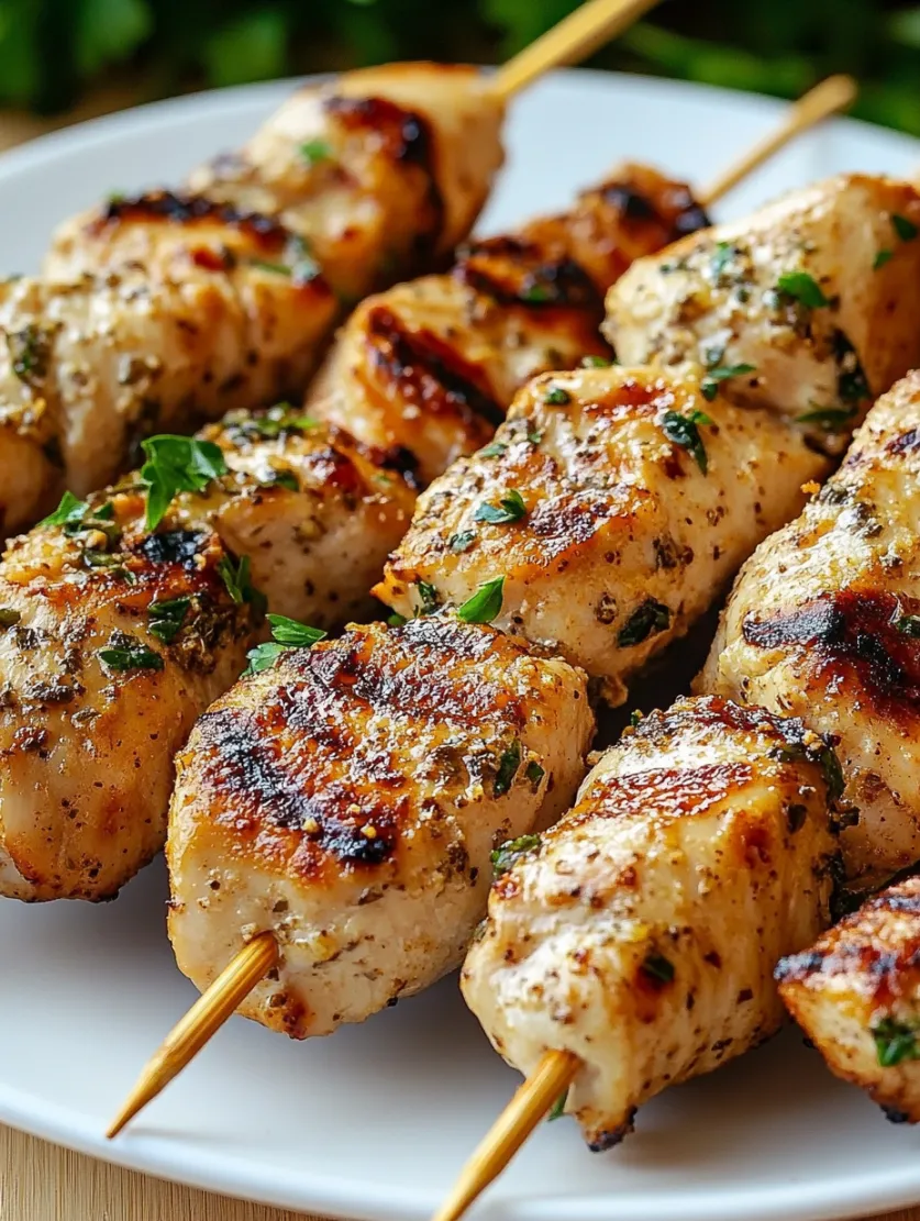 Garlic Parmesan Grilled Chicken