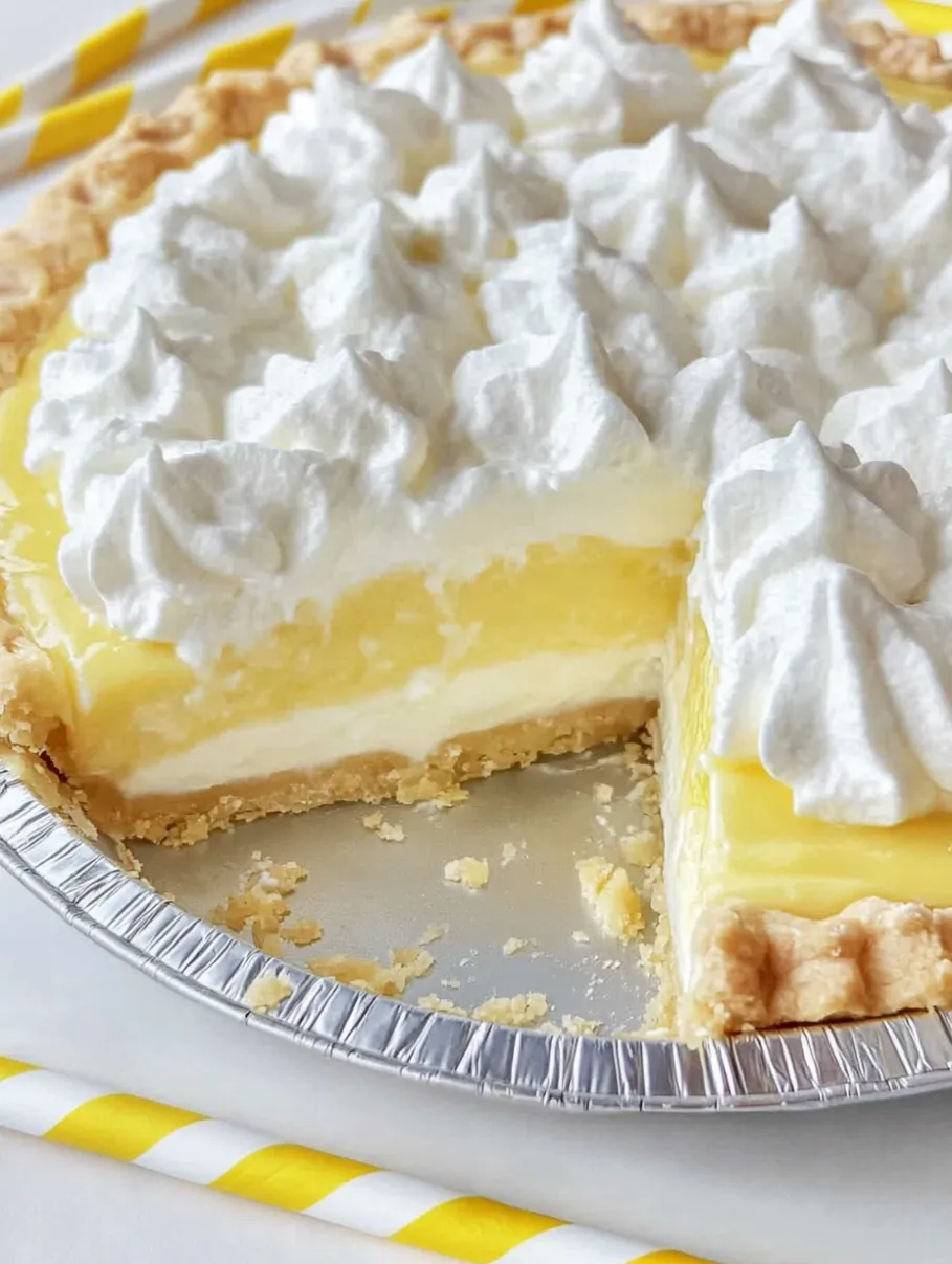 No Bake Lemon Cheesecake Pie