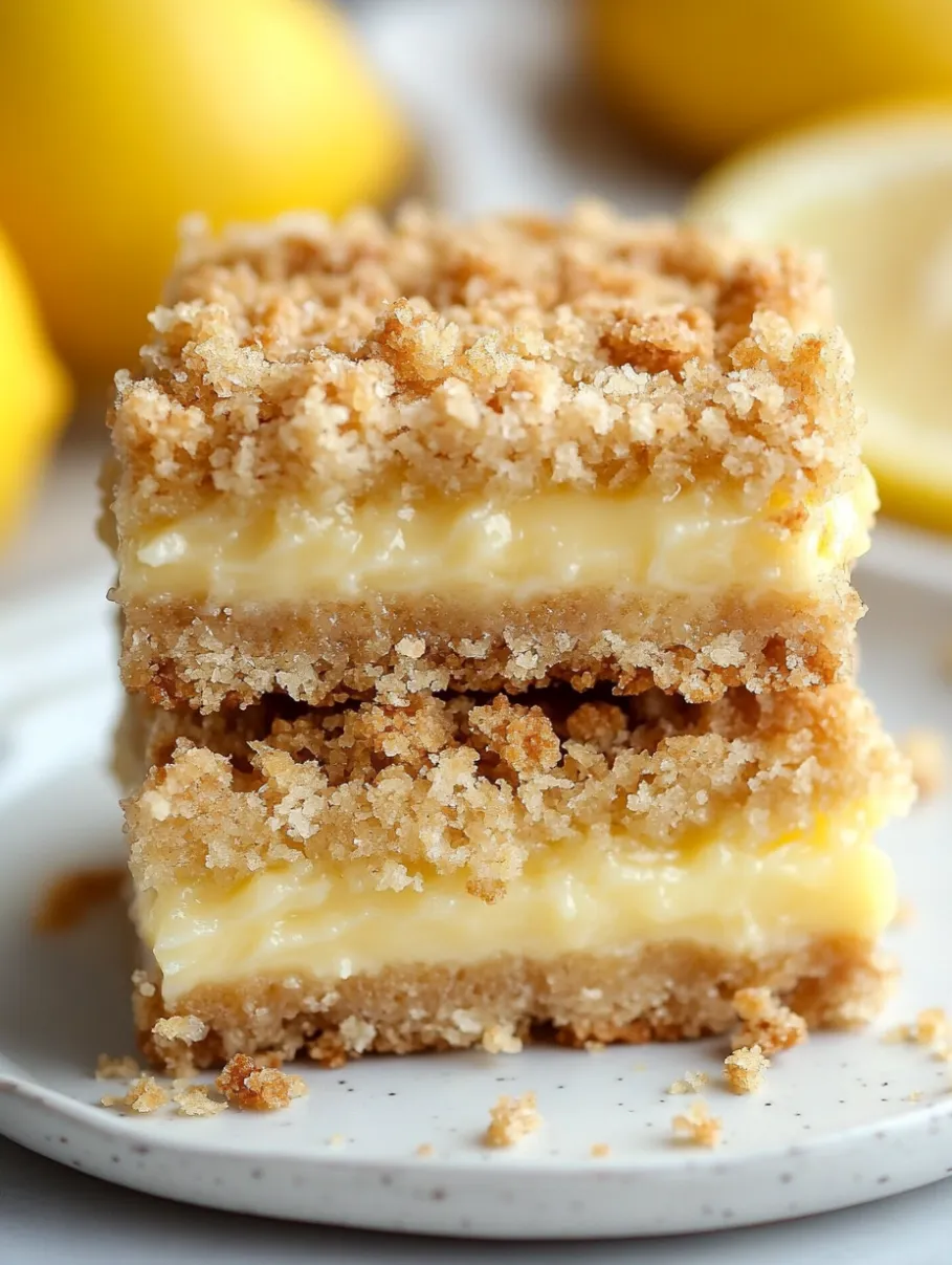 Lemon Crumb Bars