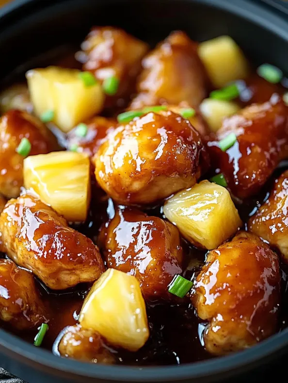 brown sugar pineapple chicken