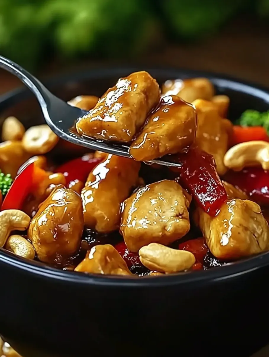 Cashew Chicken Better Than Takeout!