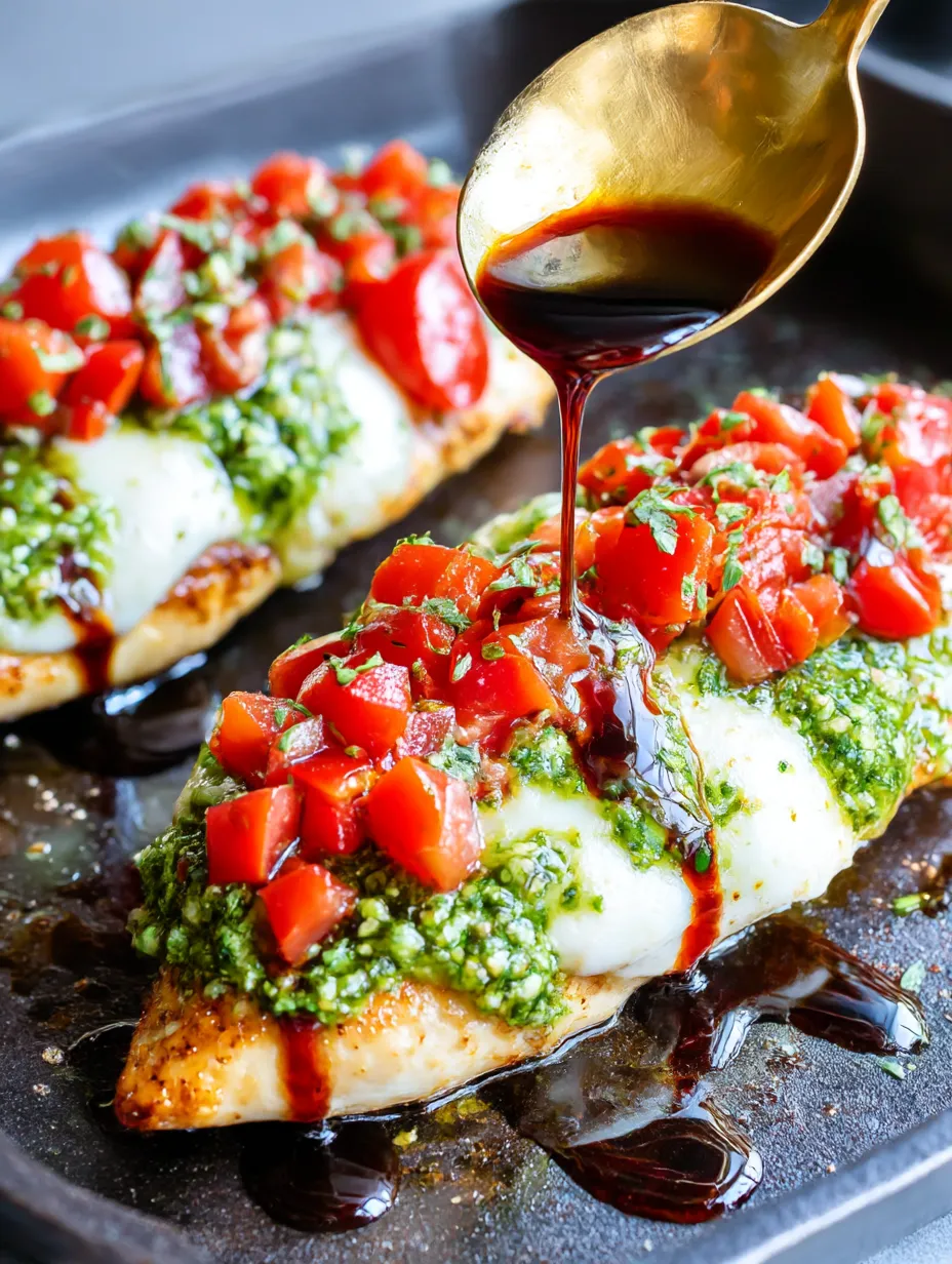 Pesto Bruschetta Chicken