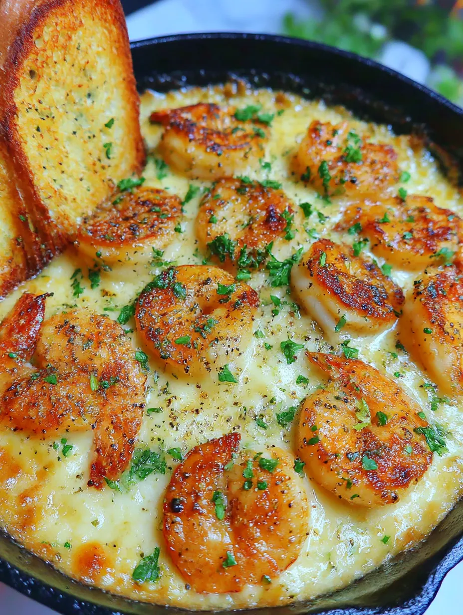 Delicious Garlic Shrimp Gratin Recipe – Easy & Flavorful!