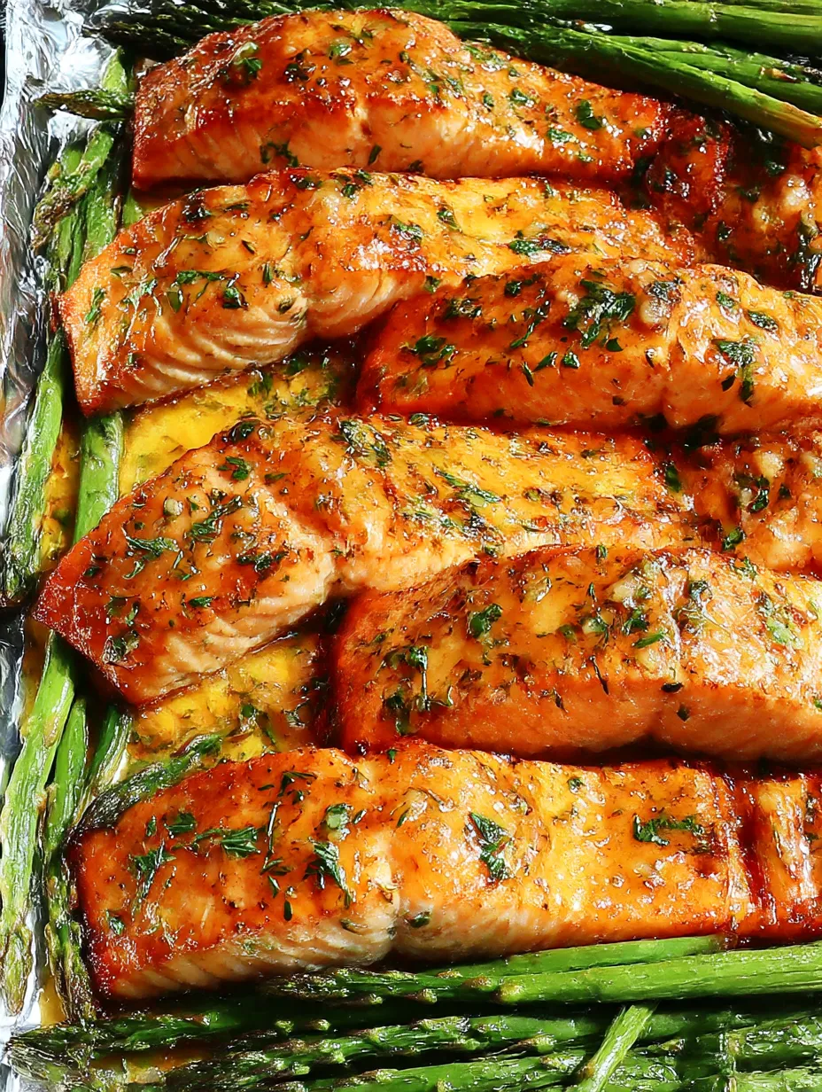 Baked Salmon in Foil with Asparagus (Quick & Healthy)