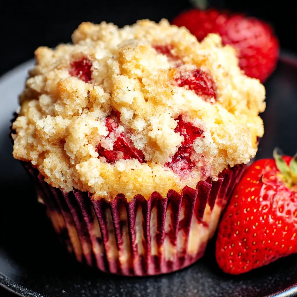 Strawberry Streusel Muffins