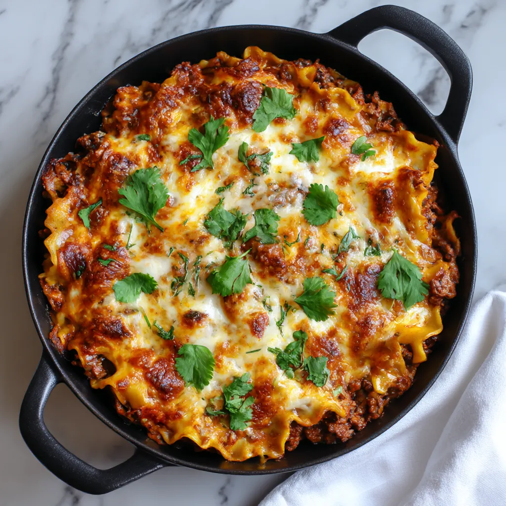 Taco lasagna
