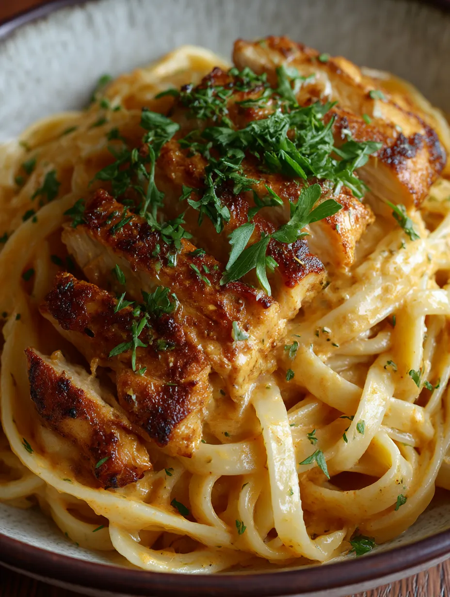 Cowboy Butter Chicken Linguine