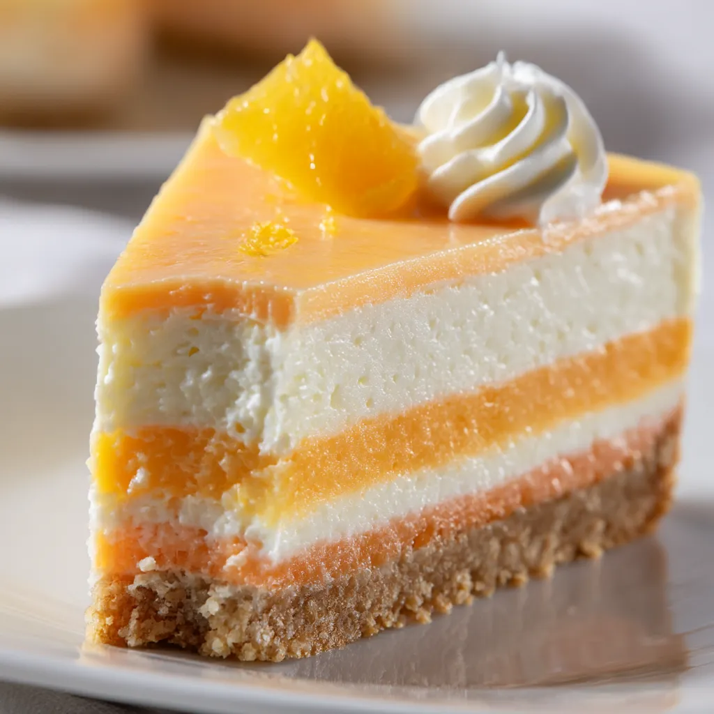 Orange Creamsicle Cheesecake