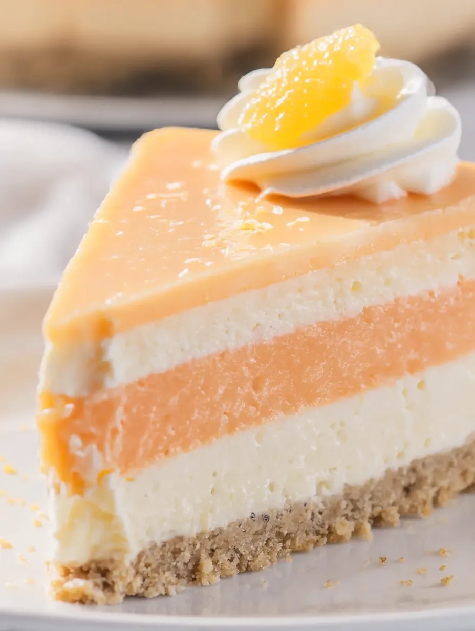 Orange Creamsicle Cheesecake