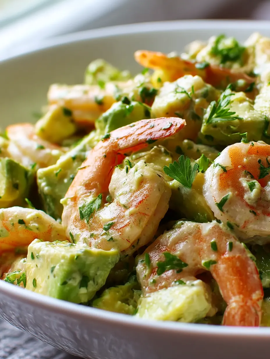 Avocado Shrimp Salad