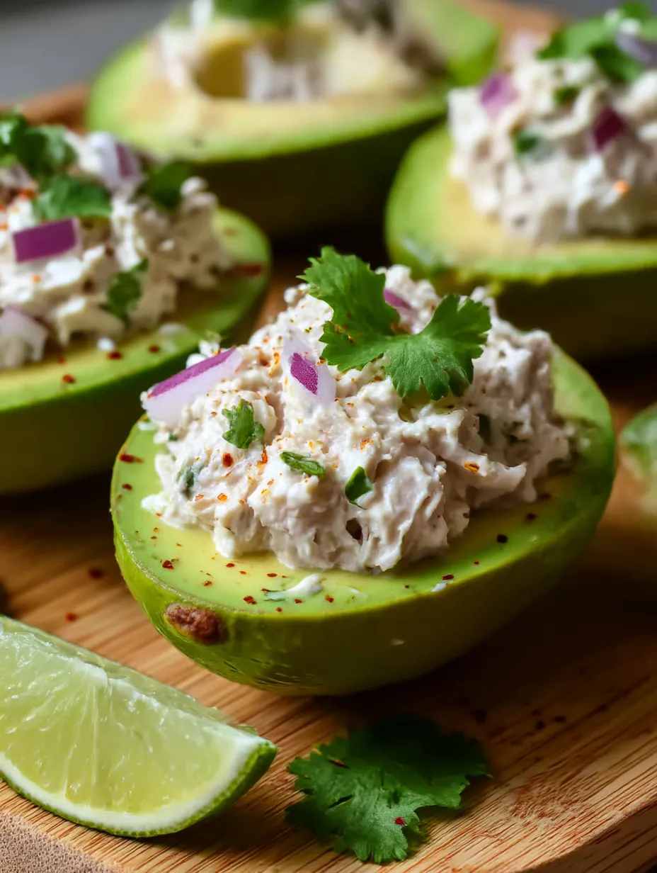 Chicken Salad Stuffed Avocado Recipe