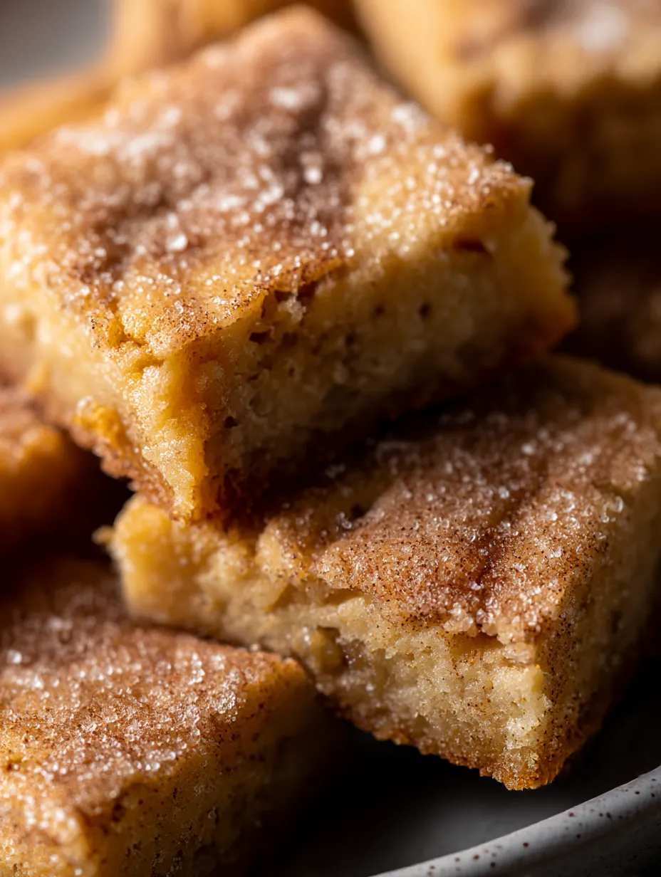 Snickerdoodle Bars [35 Minutes]