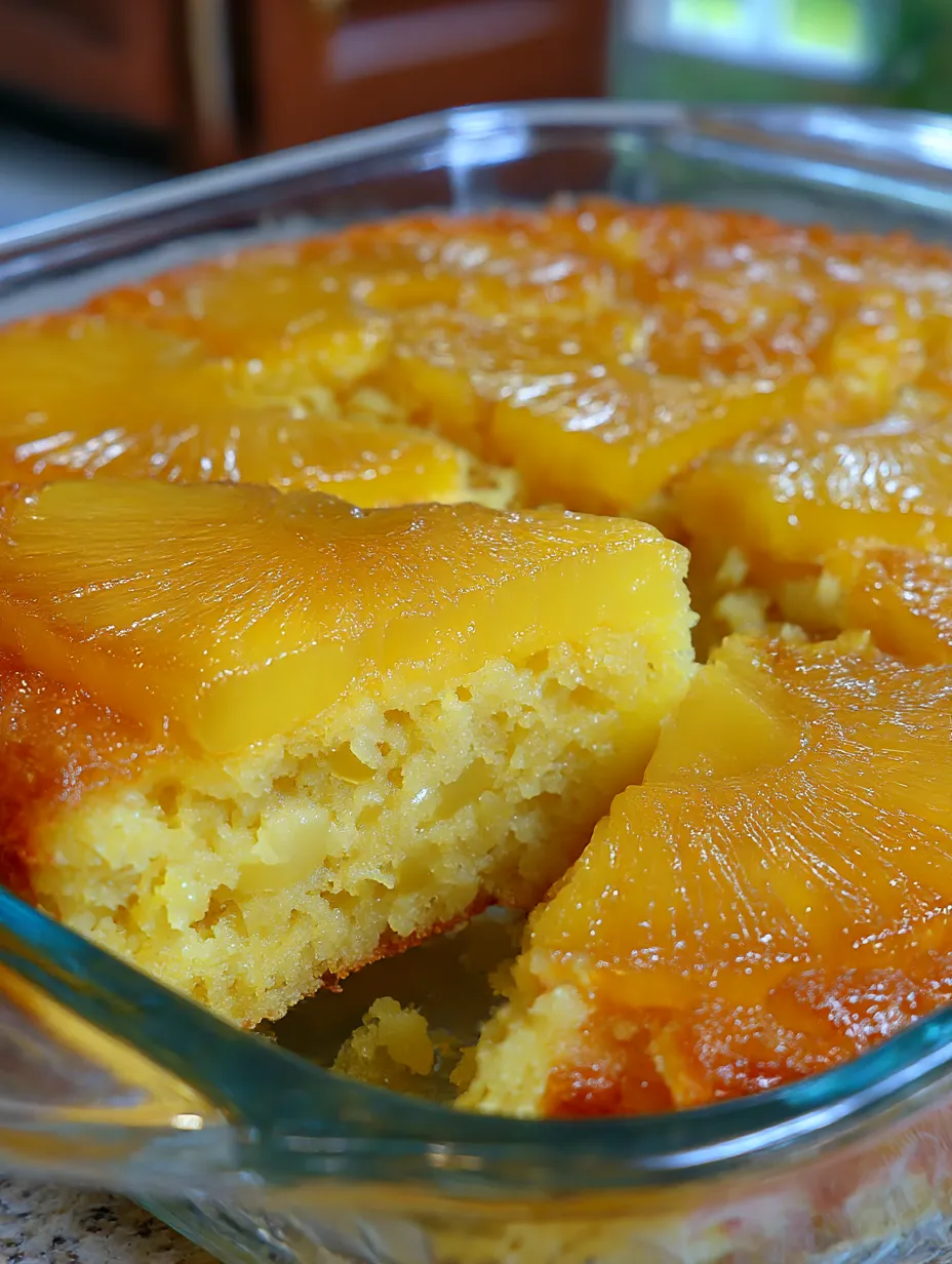 Juicy Pineapple Heaven Cake