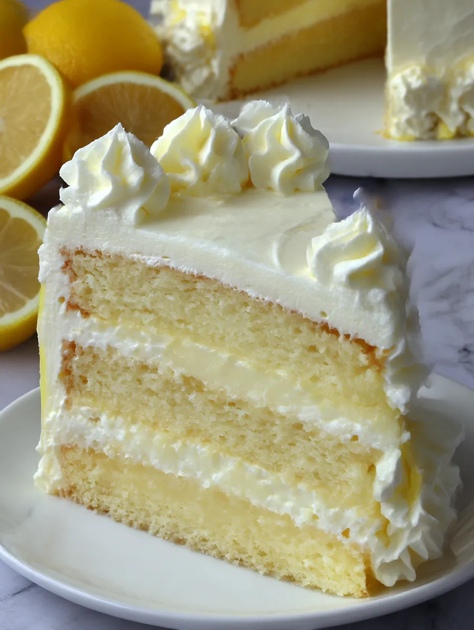 Cheesecake Factory Italian Lemon Cream Cake