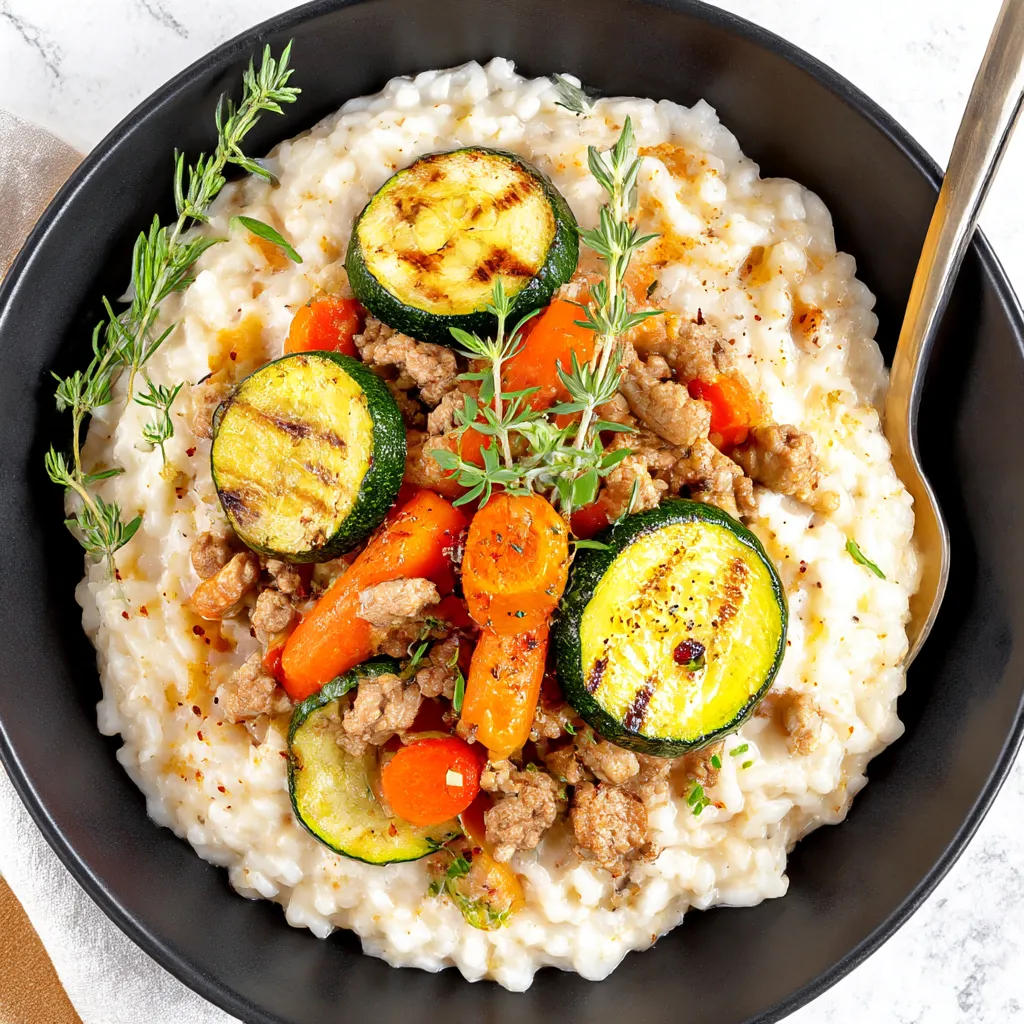 Ground Turkey and Zucchini Skillet