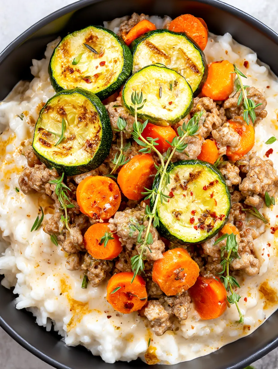 Ground Turkey and Zucchini Skillet