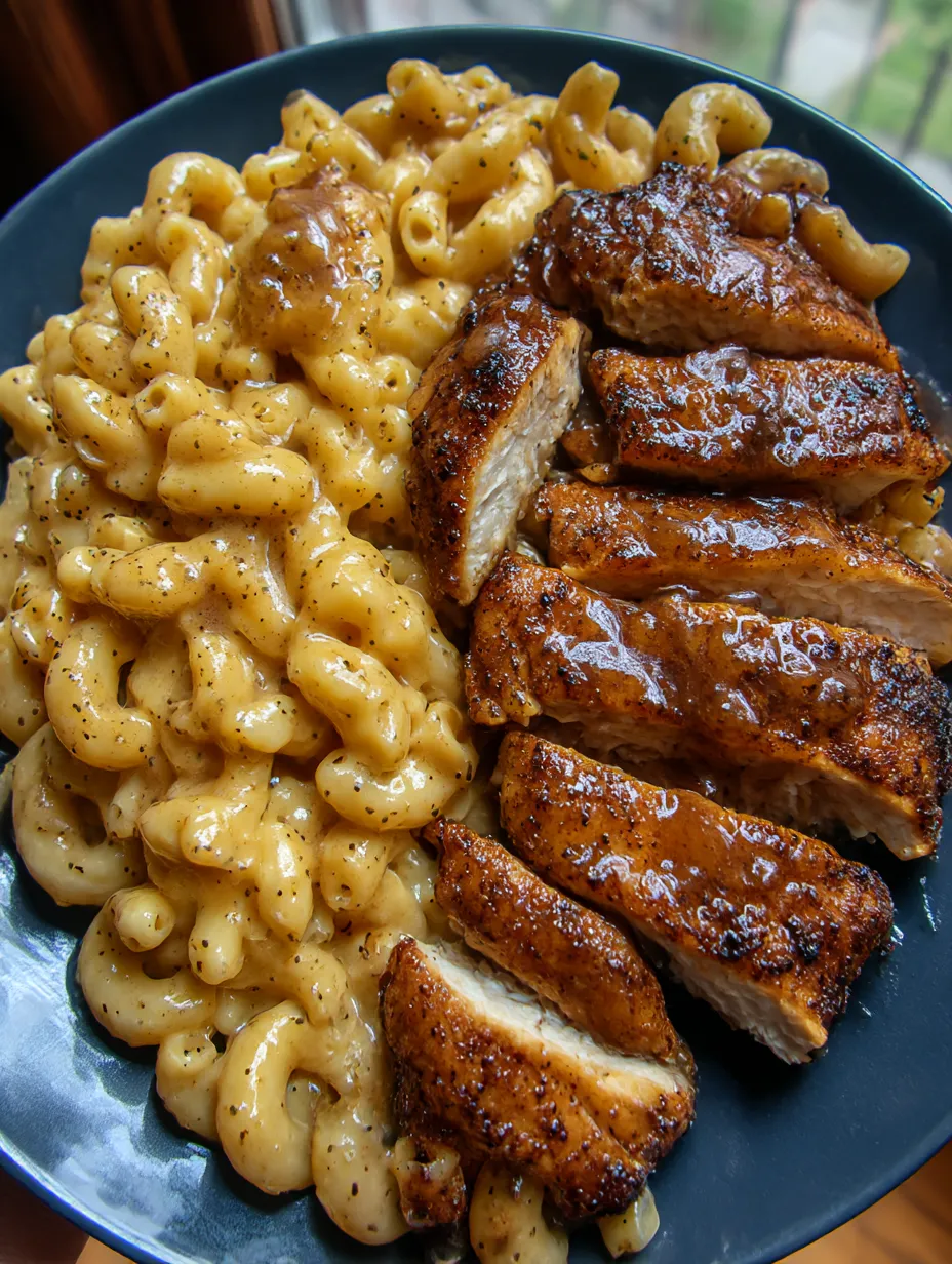 A plate of sweet and spicy honey pepper chicken.
