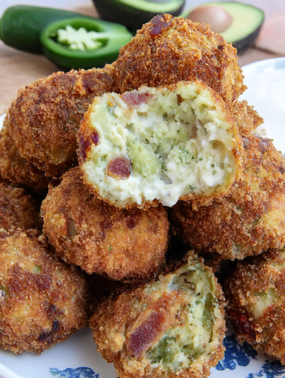 A plate of cream cheese and bacon bites.