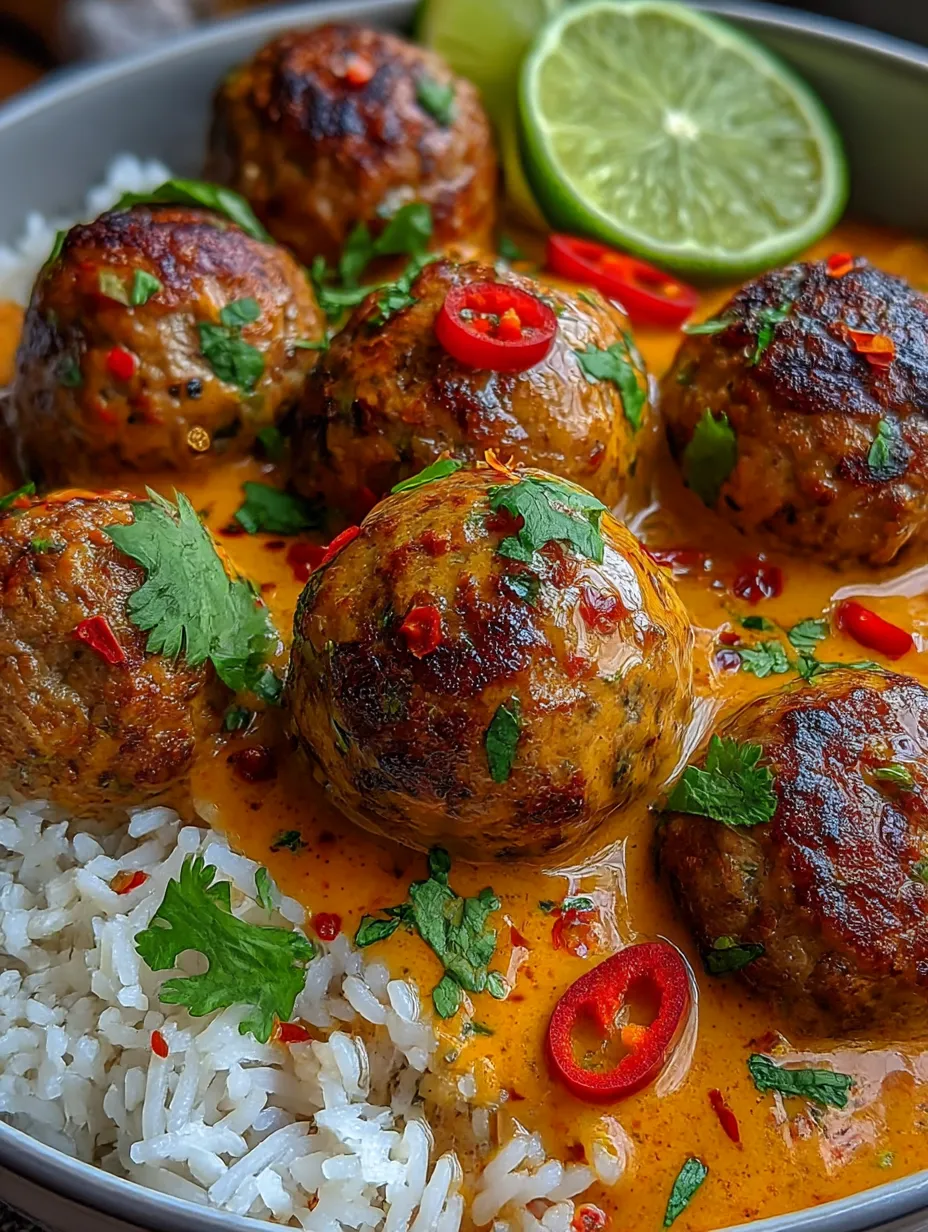 A plate of meatballs in a creamy sauce.