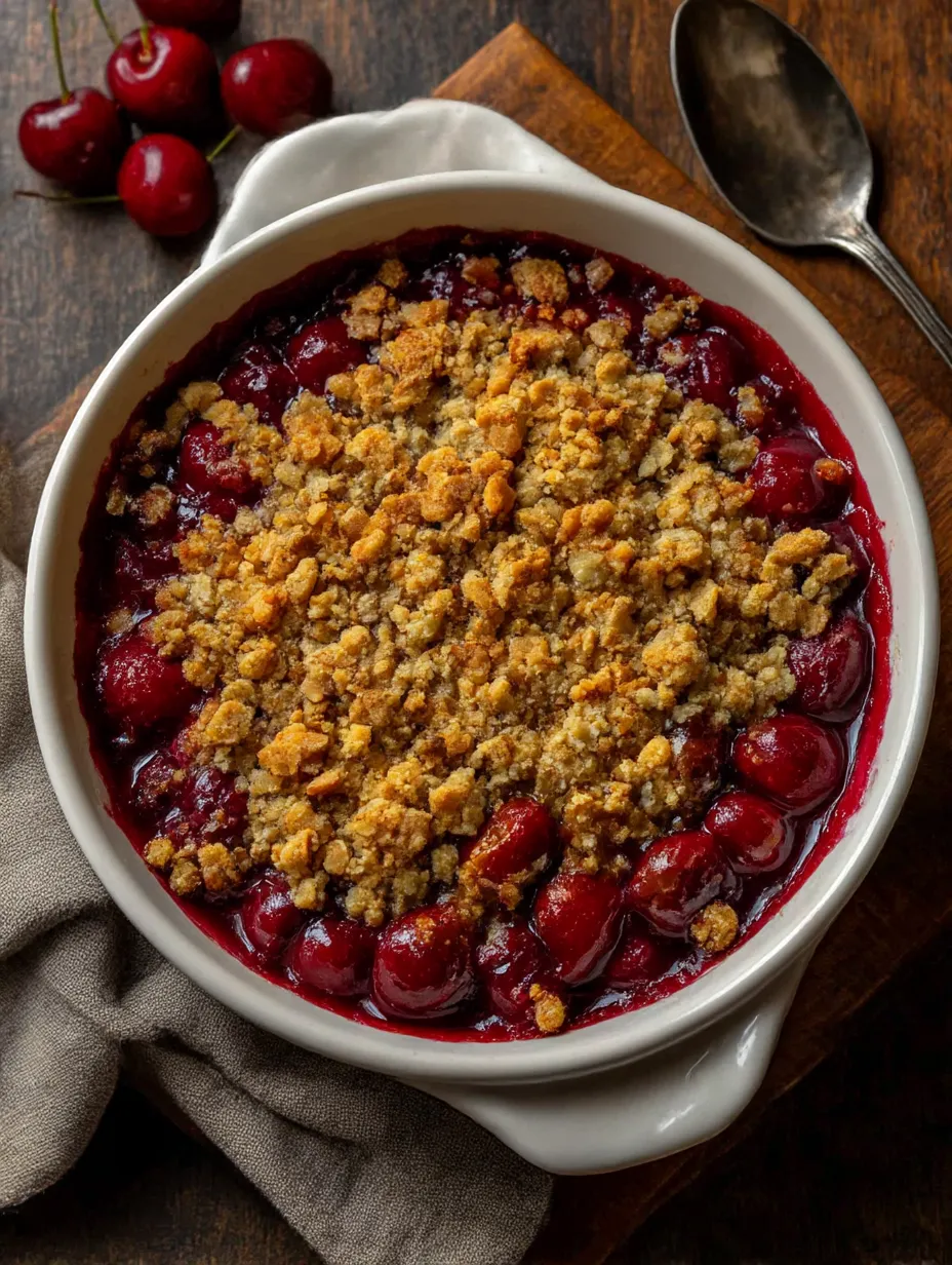 A bowl of cherries with a spoon in it.