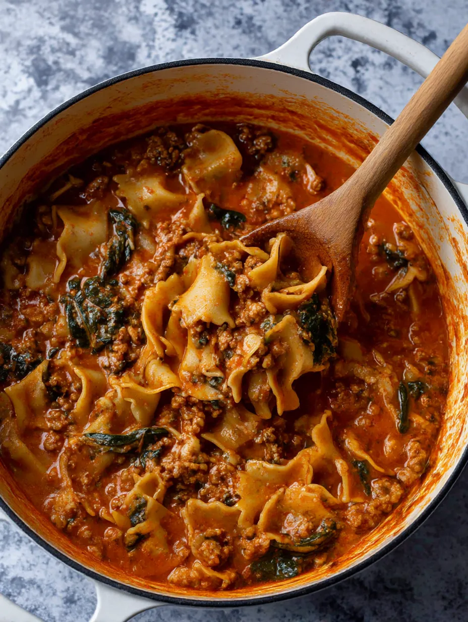 A bowl of pasta with meat and sauce.