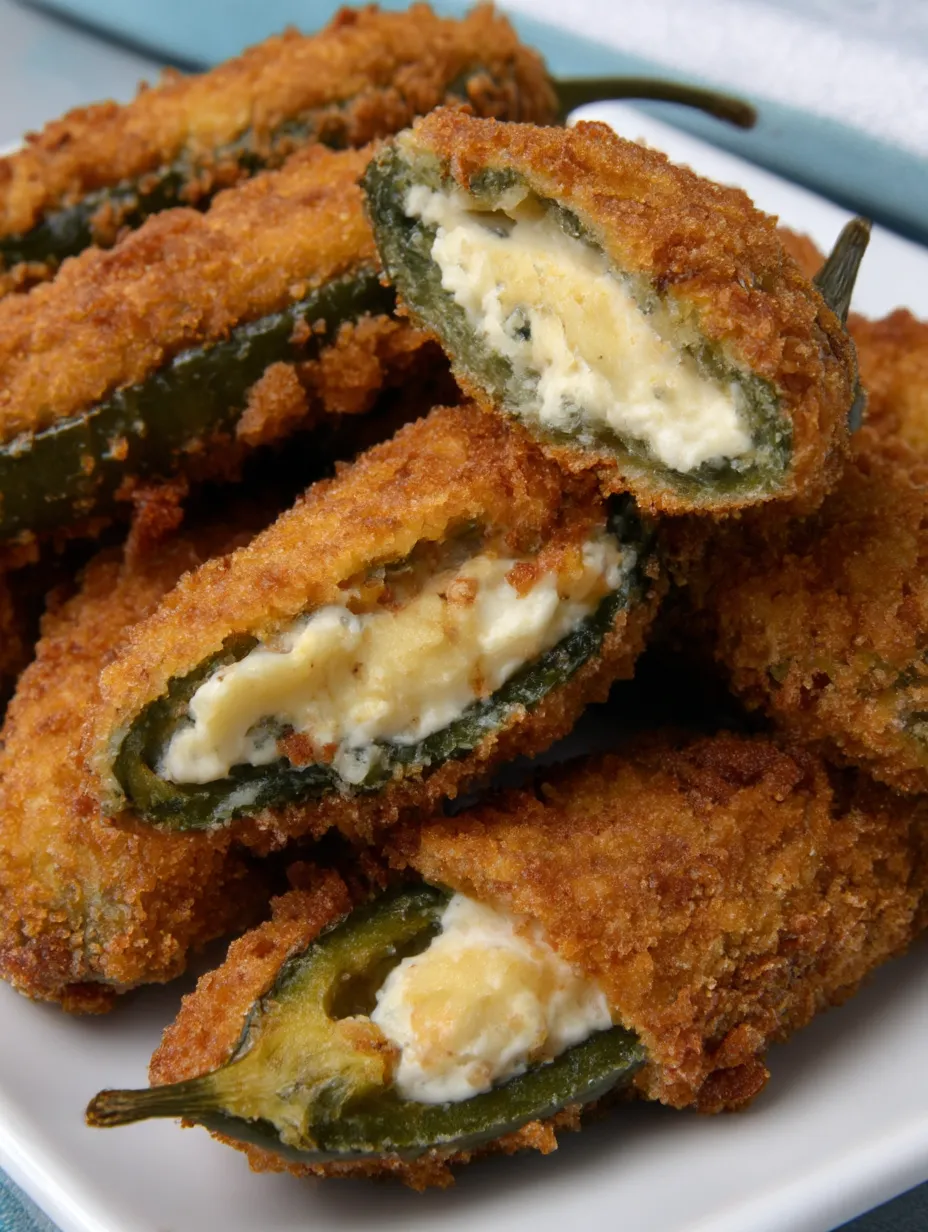 Vegan jalapeno poppers with lemon cashew cream.