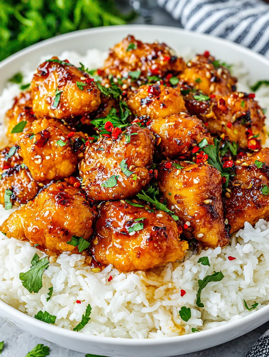 A bowl of chicken with rice and peppers.