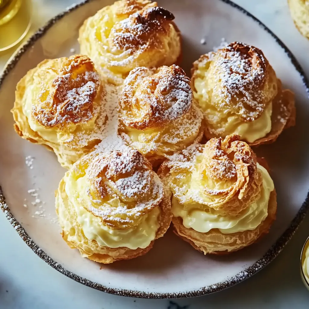 Italian Cream Puffs with Custard Filling: A Delicious Tradition for St. Joseph's Day (and Beyond)