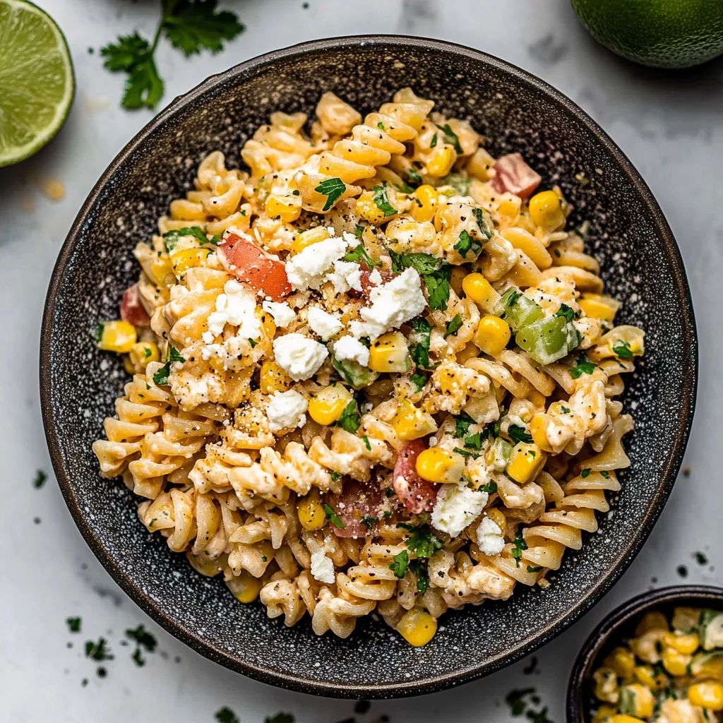 Mexican Street Corn Pasta Salad