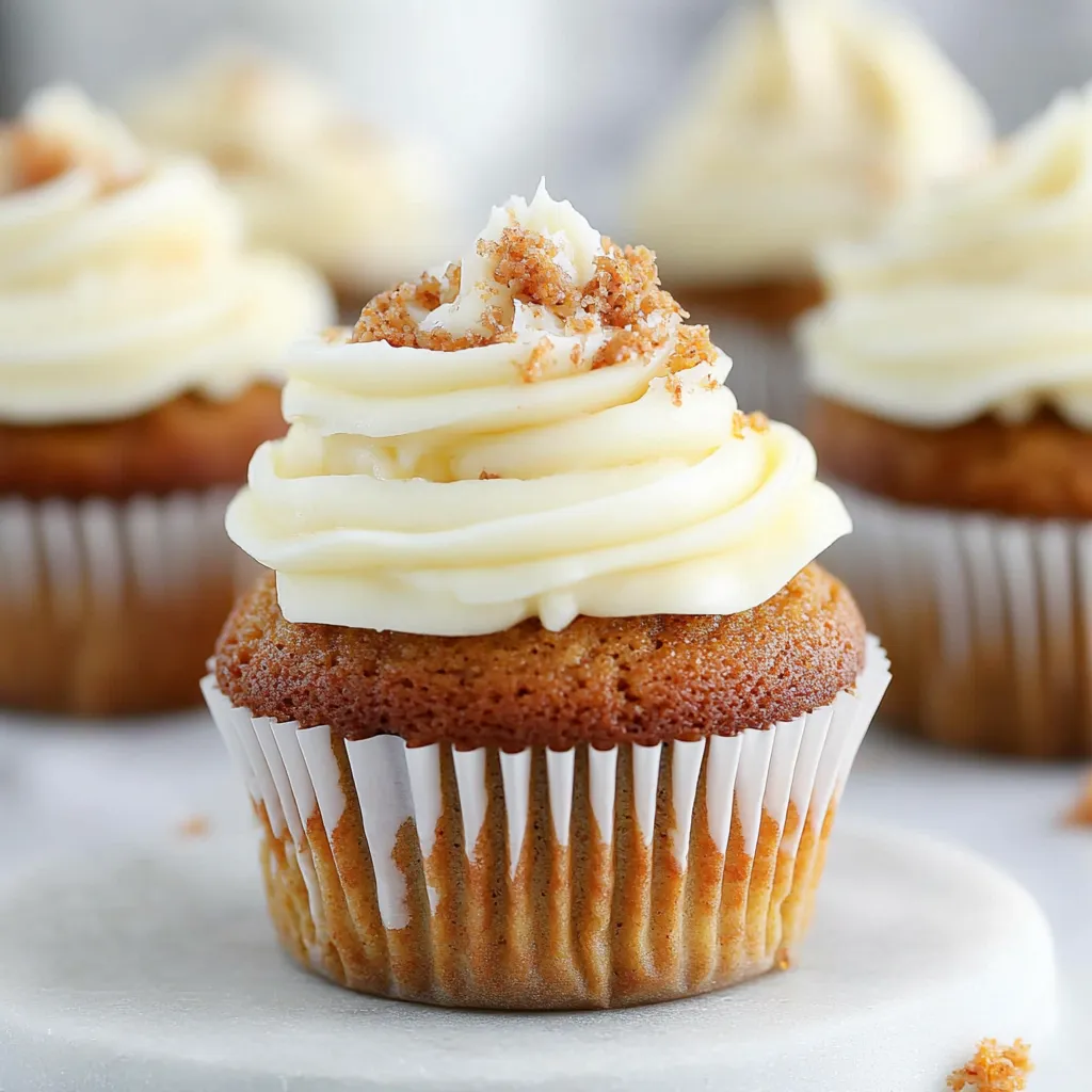 Carrot Cake Cupcakes