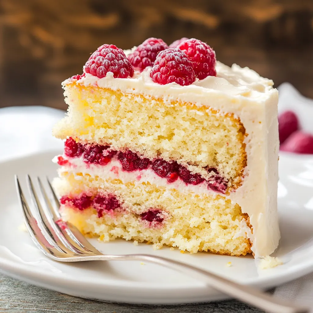 Lemon Raspberry Cake