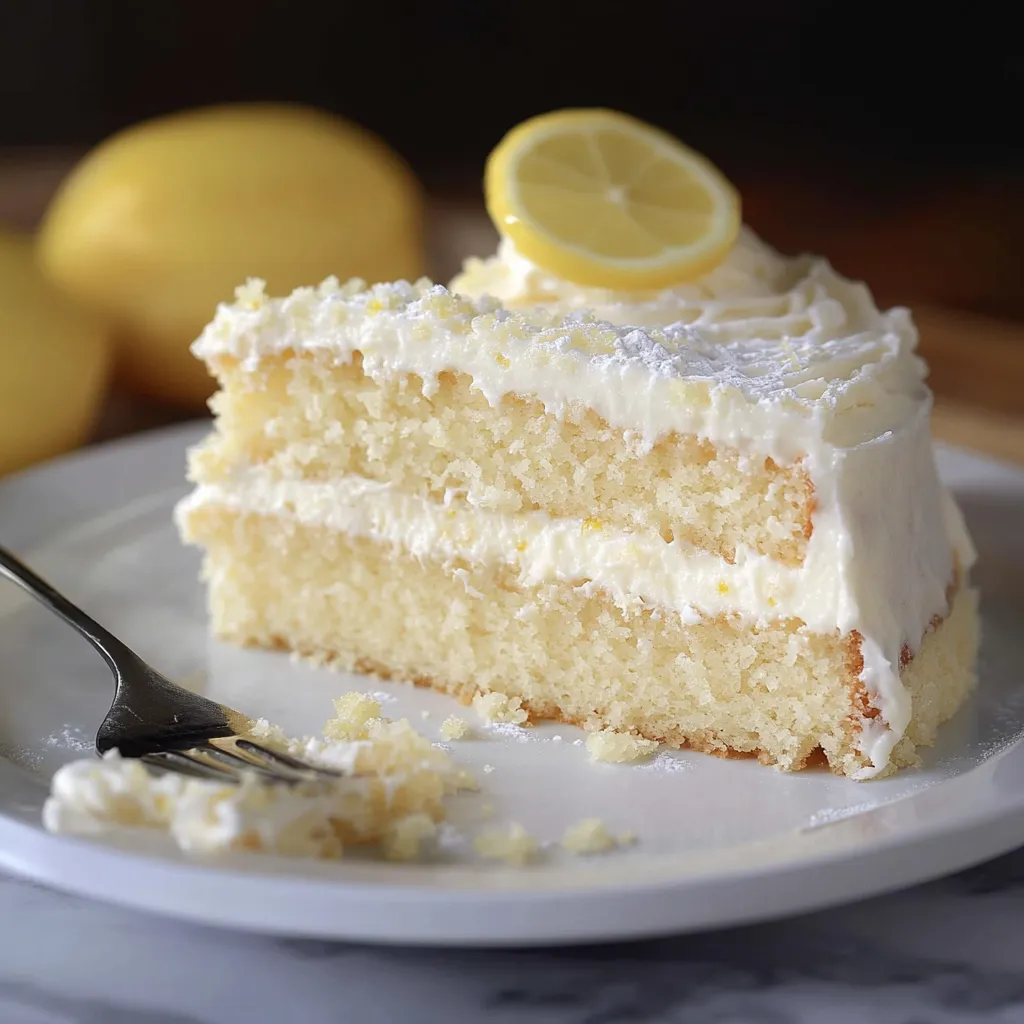 Cheesecake Factory Italian Lemon Cream Cake