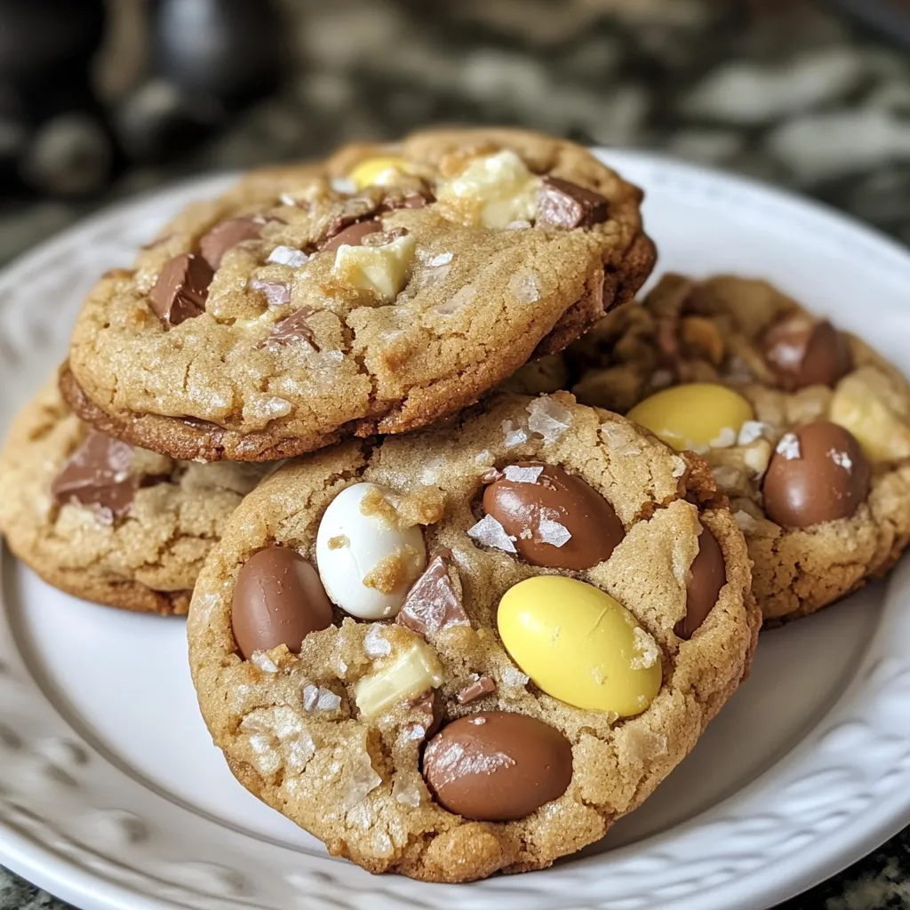 Cadbury Egg Cookies