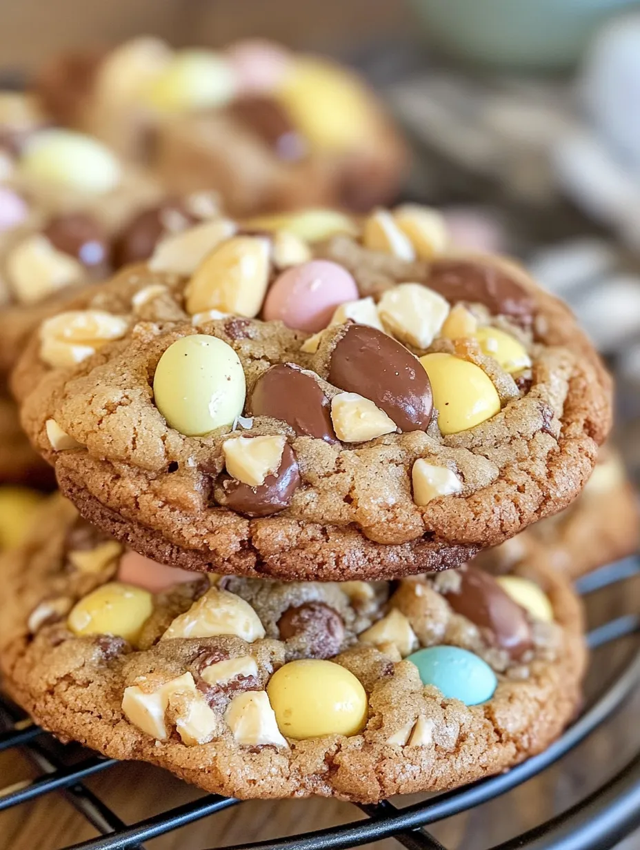Cadbury Egg Cookies
