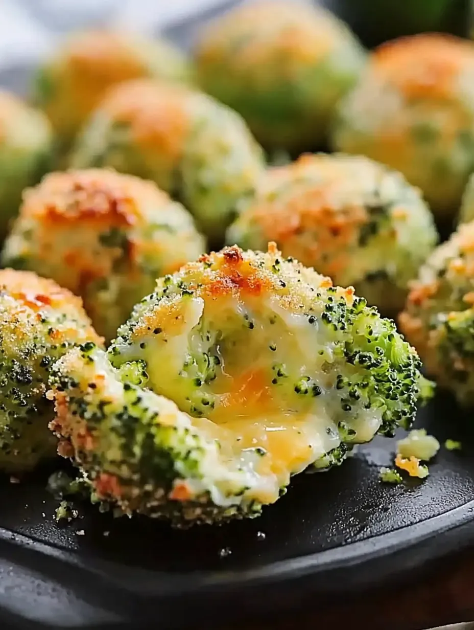 Baked Broccoli Cheese Balls
