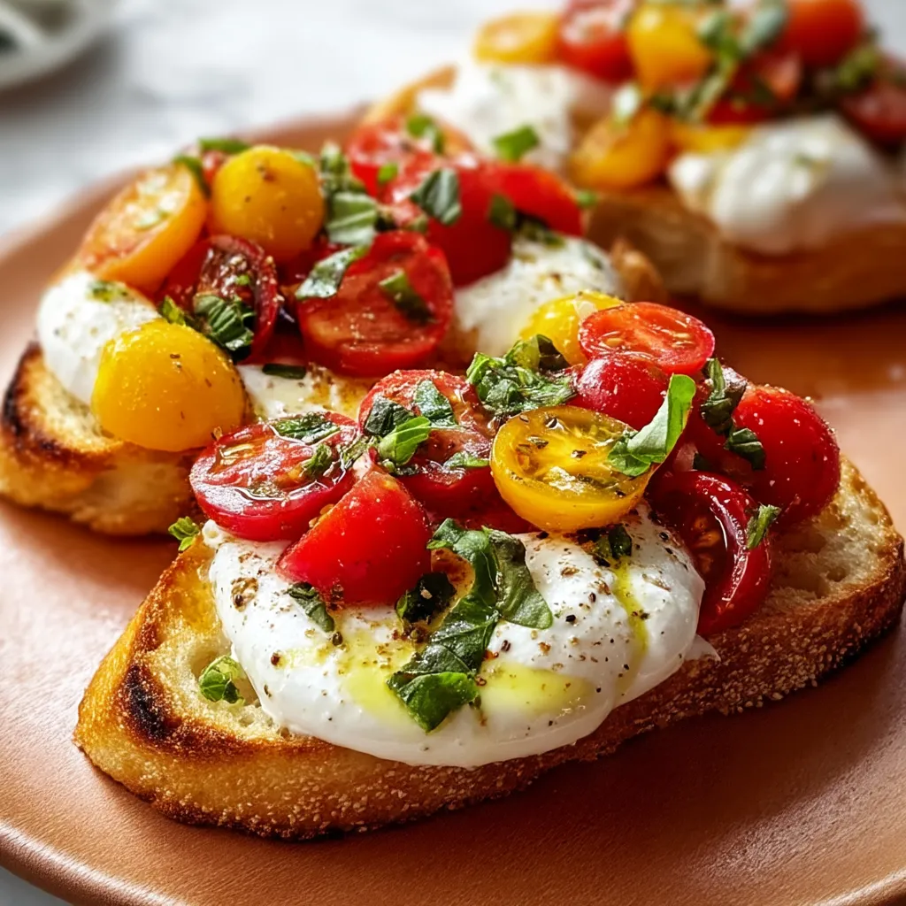 Burrata Bruschetta