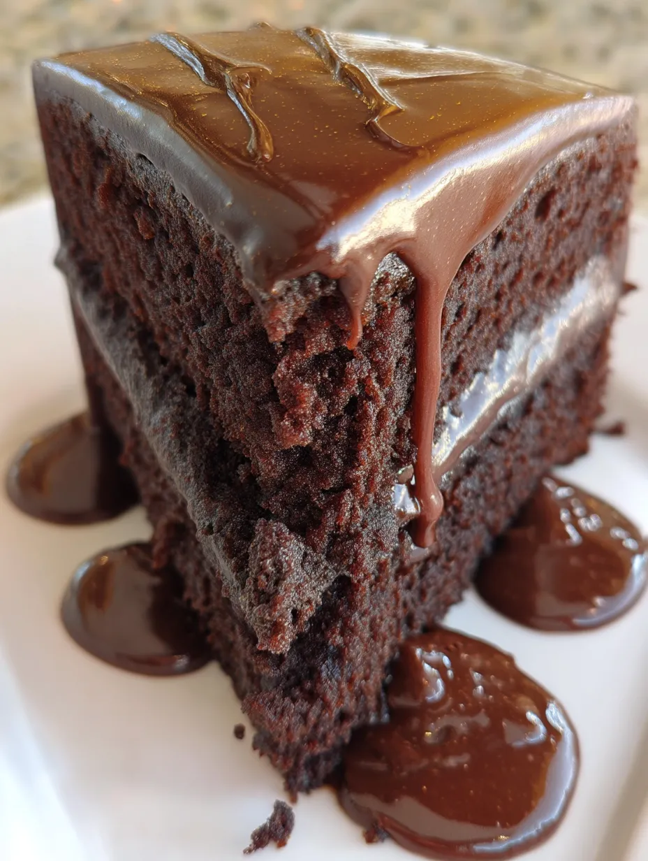 Brick Street Chocolate Cake