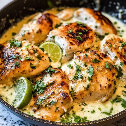 Creamy Coconut Lime Chicken