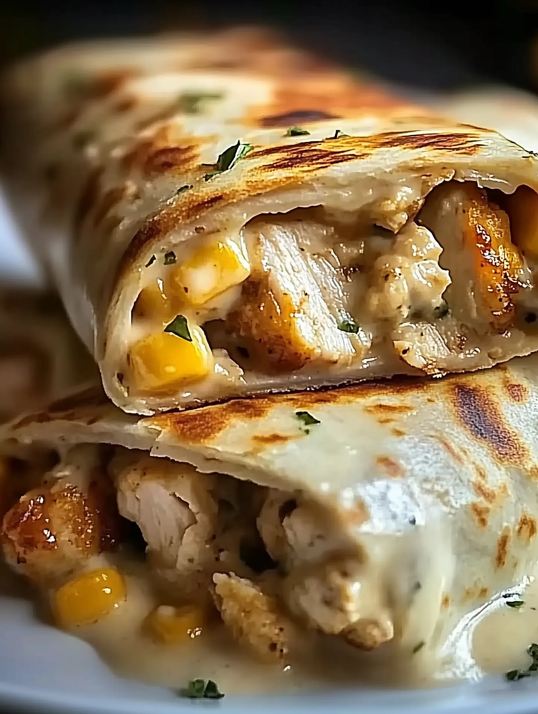 Cheesy Garlic Chicken Wraps: Low-Carb, Big Flavor!
