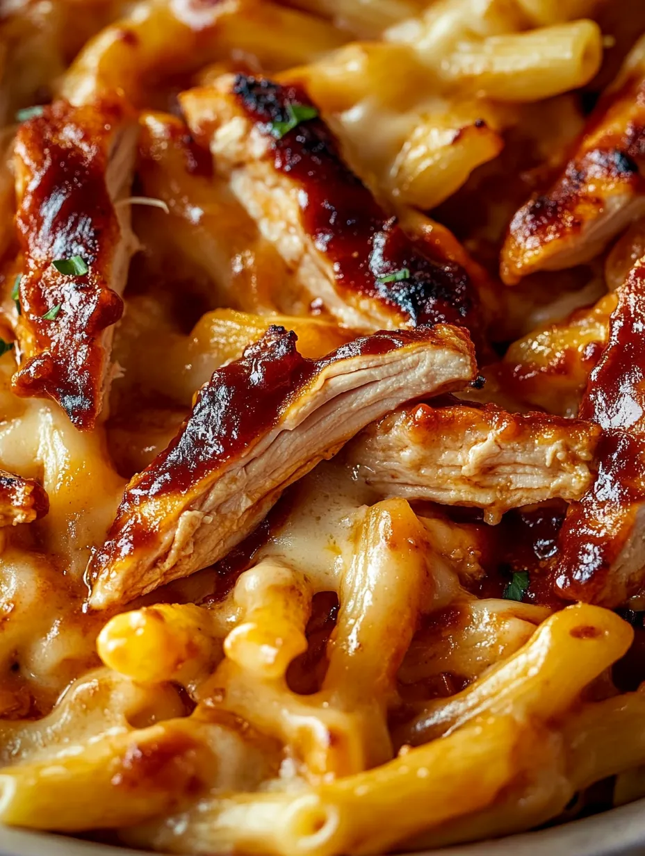 BBQ Chicken Mac and Cheese