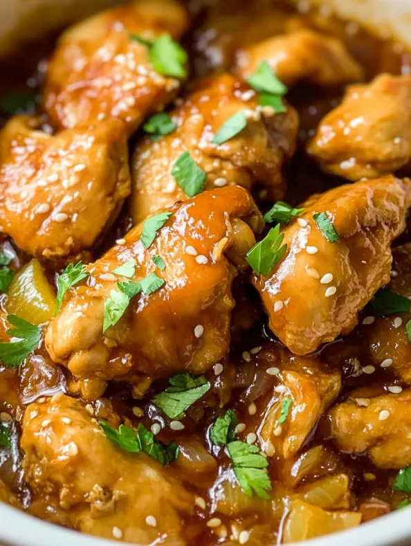 Easy Slow Cooker Orange Chicken