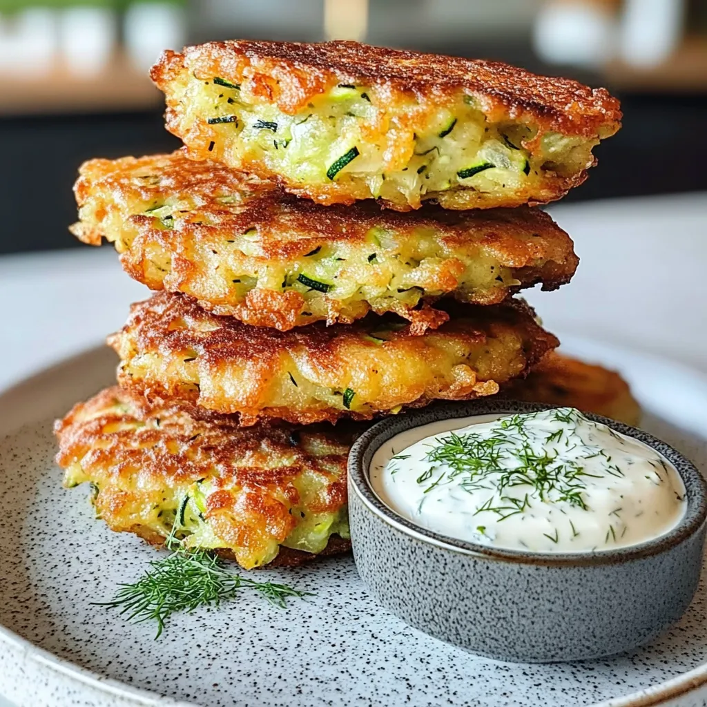 Crispy and Easy Zucchini Fritters Recipe