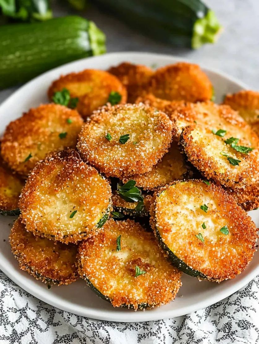 Crispy Pan Fried Zucchini