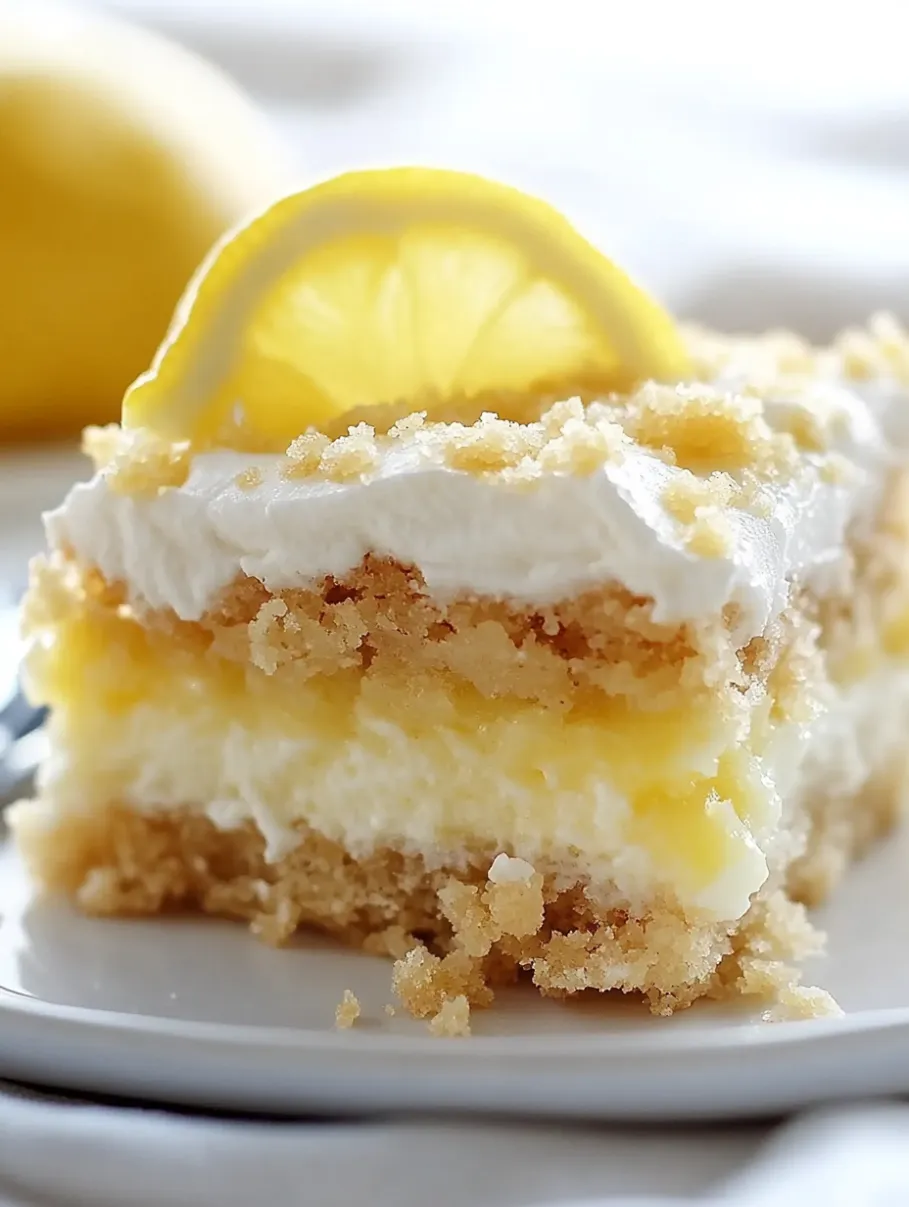 Lemon Cream Cheese Dump Cake Recipe