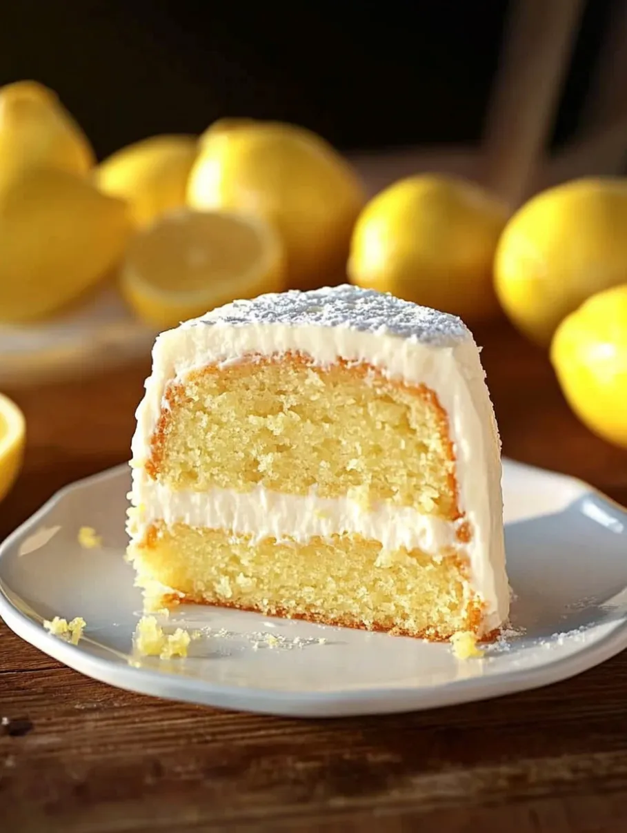Homemade Lemon Pudding Cake