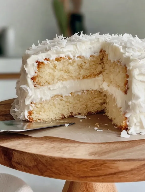 Easy Coconut Cake Recipe