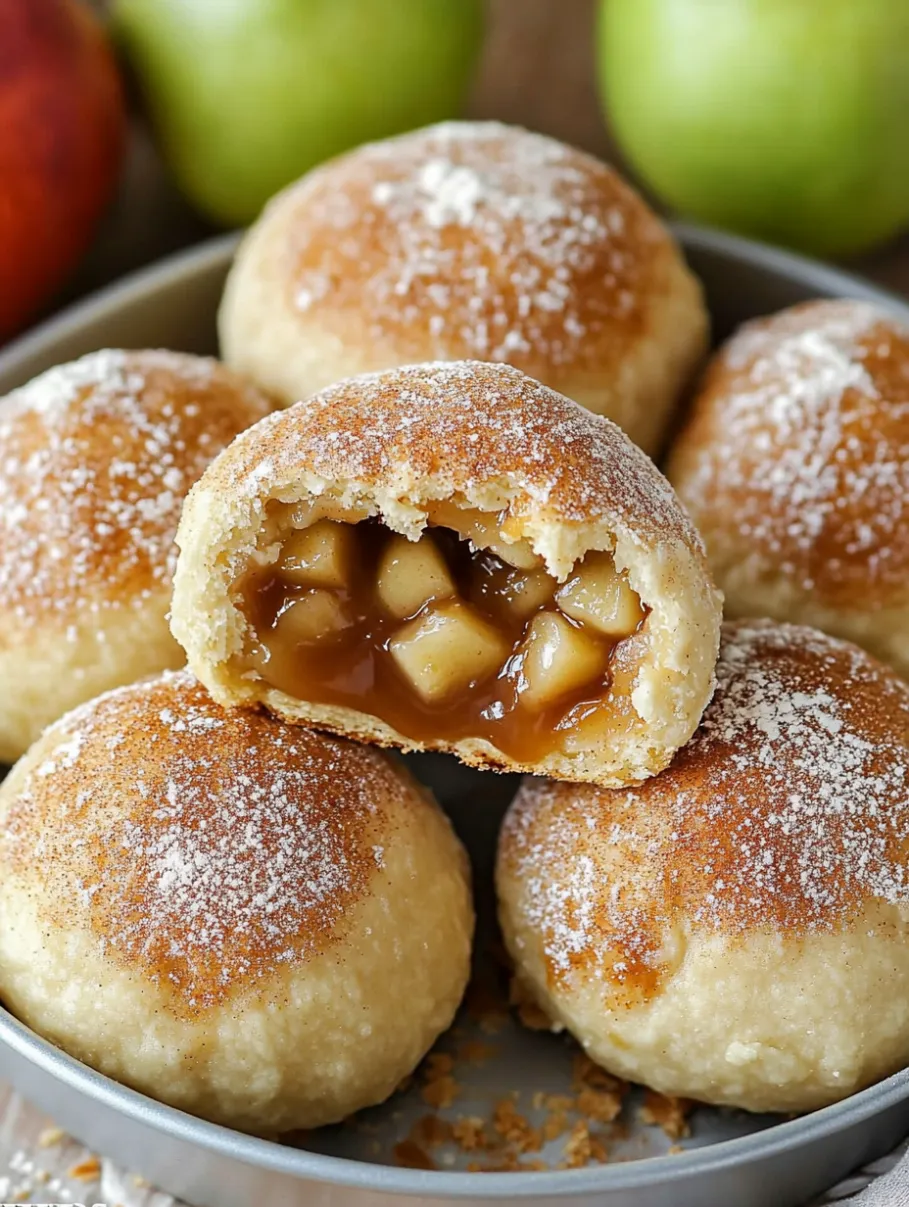 Caramel Apple Pie Bombs