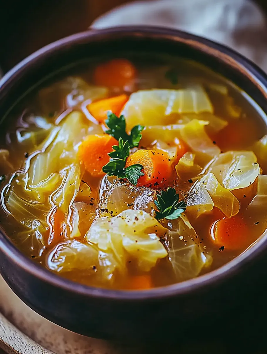 Cabbage Fat-burning Soup