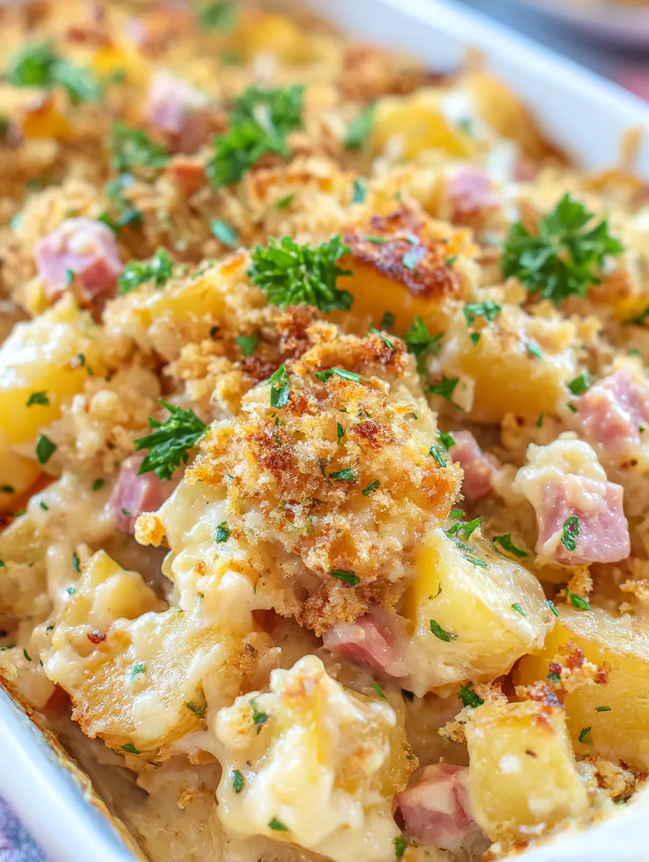 Ham and Potato Casserole Recipe